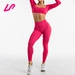 pink fitness leggings